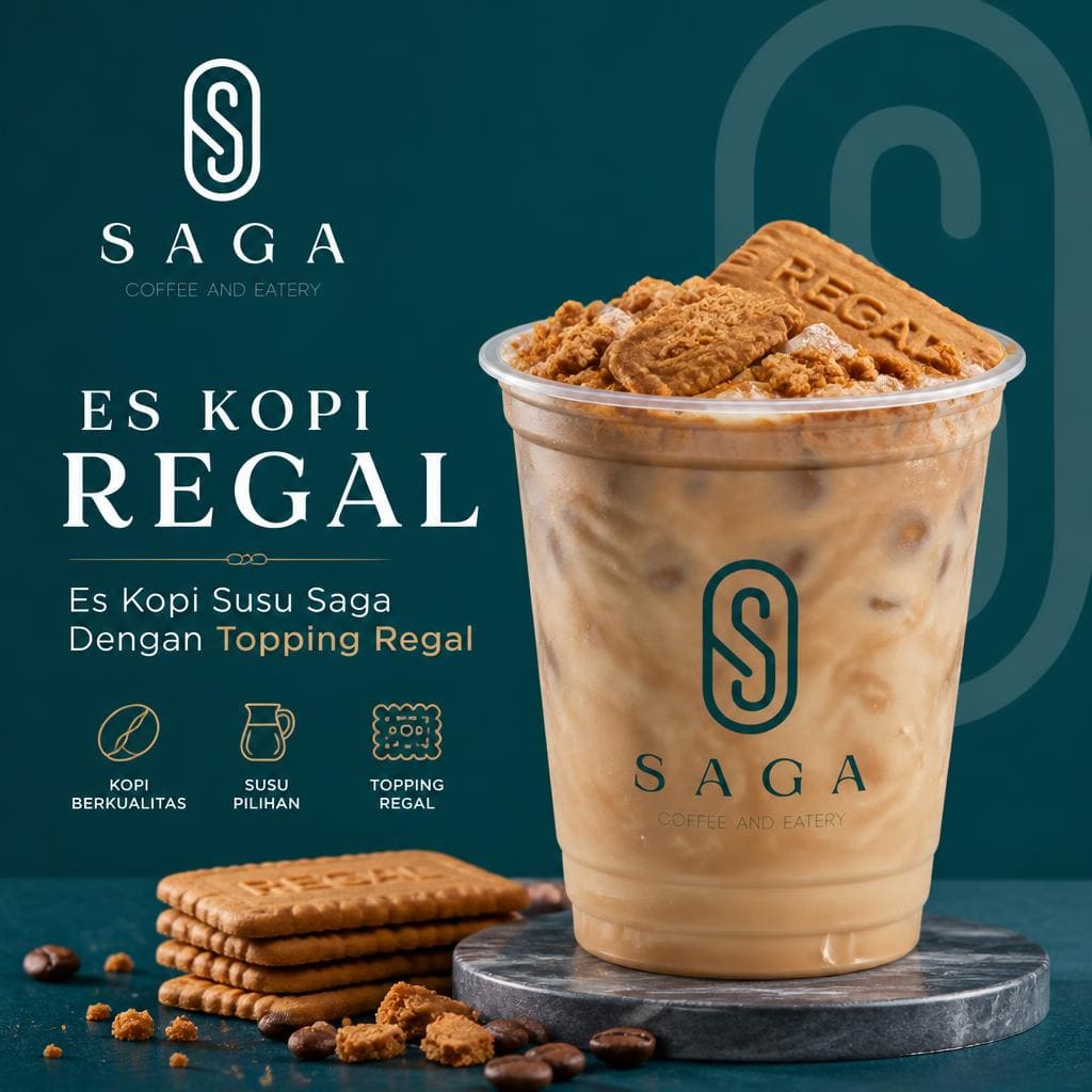 Es Kopi Regal menu unggulan Saga Coffee House